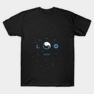 Balance Stars Design T-Shirt